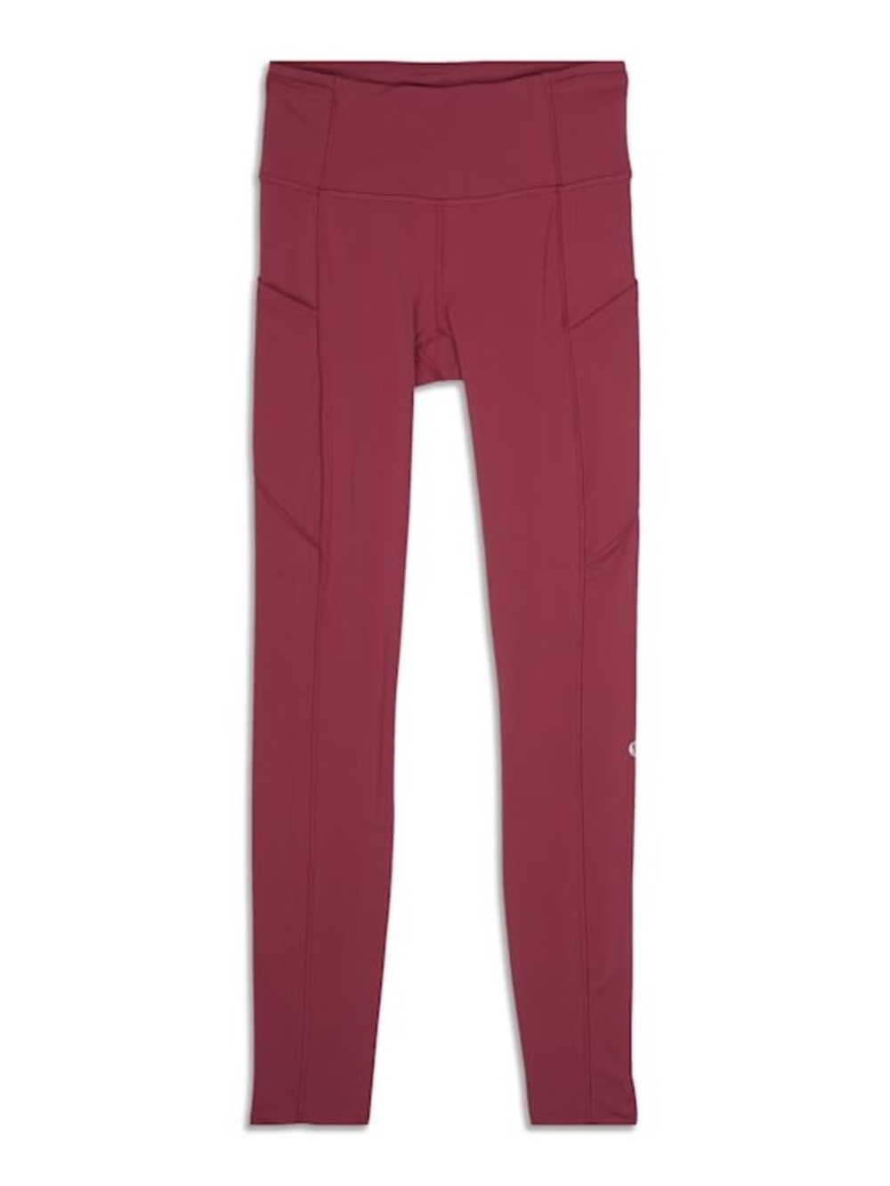 Lululemon fast and free High-Waist Mauve Leggings with Side Pockets size 2